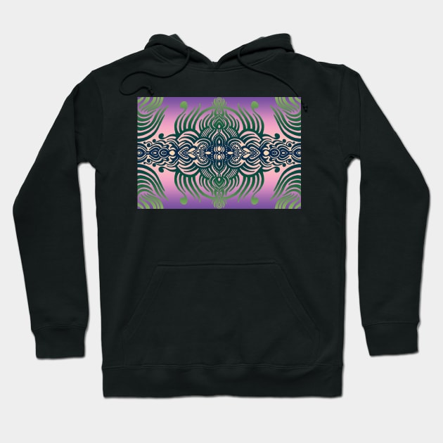 waves of symmetry Hoodie by chambergambit